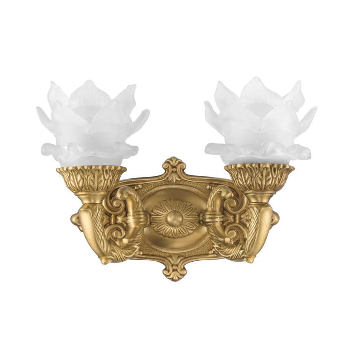 Crystorama - 5222-AG - Two Light Wall Sconce - Mayfield - Aged Brass