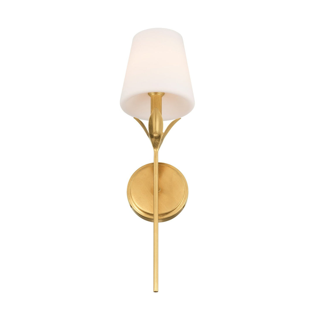 Crystorama - 531-OP-GA - One Light Wall Sconce - Broche - Antique Gold