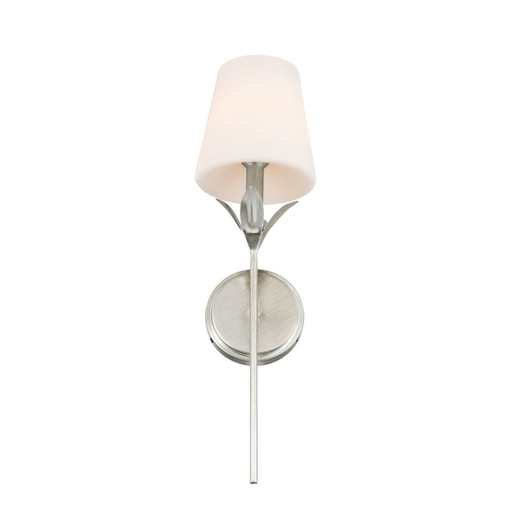 Crystorama - 531-OP-SA - One Light Wall Sconce - Broche - Antique Silver