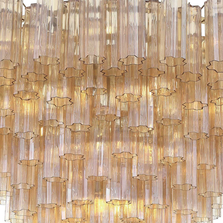 Crystorama - ADD-327-AG-AM - 28 Light Chandelier - Addis - Aged Brass