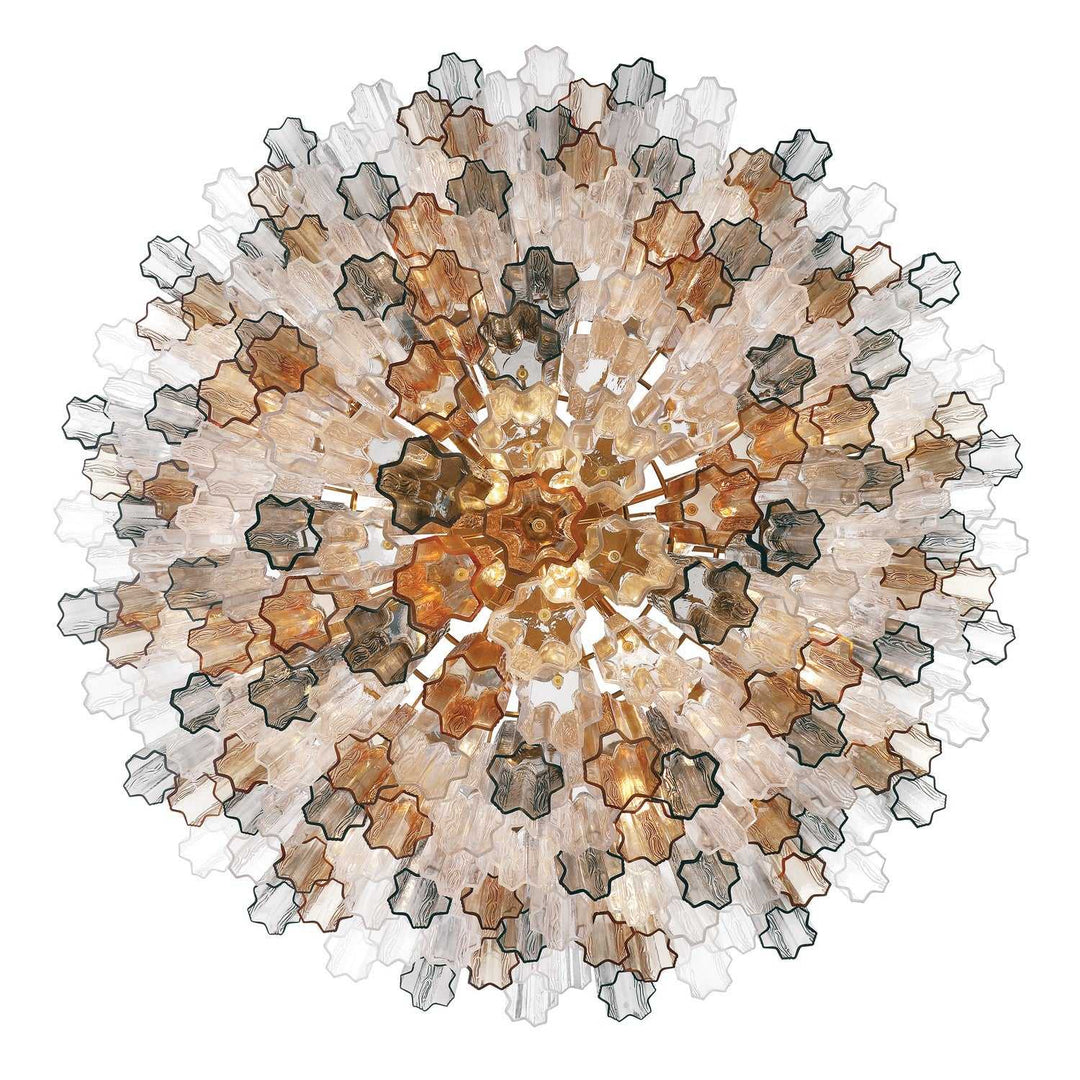 Crystorama - ADD-327-AG-AU - 28 Light Chandelier - Addis - Aged Brass