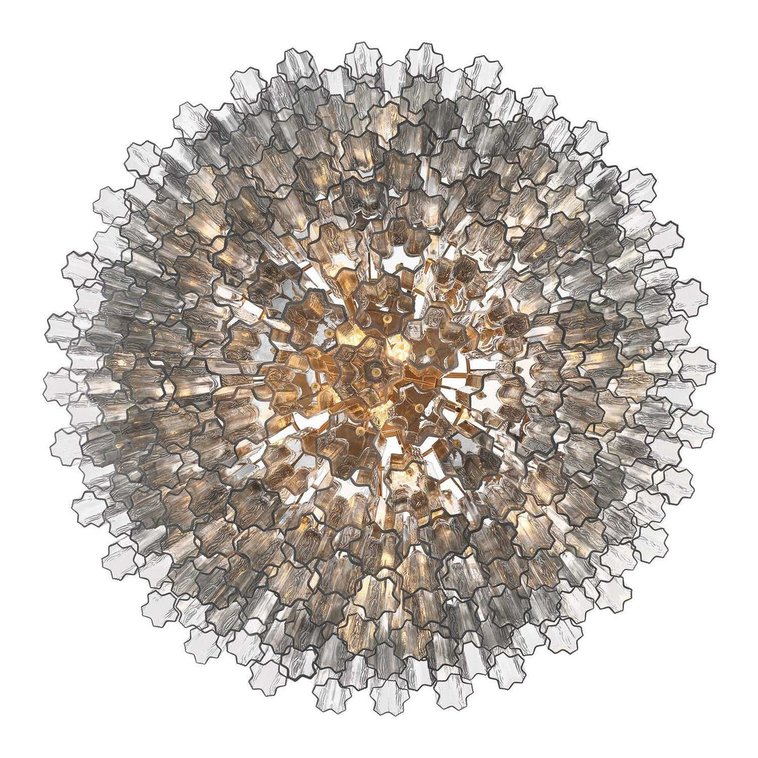 Crystorama - ADD-327-AG-SM - 28 Light Chandelier - Addis - Aged Brass