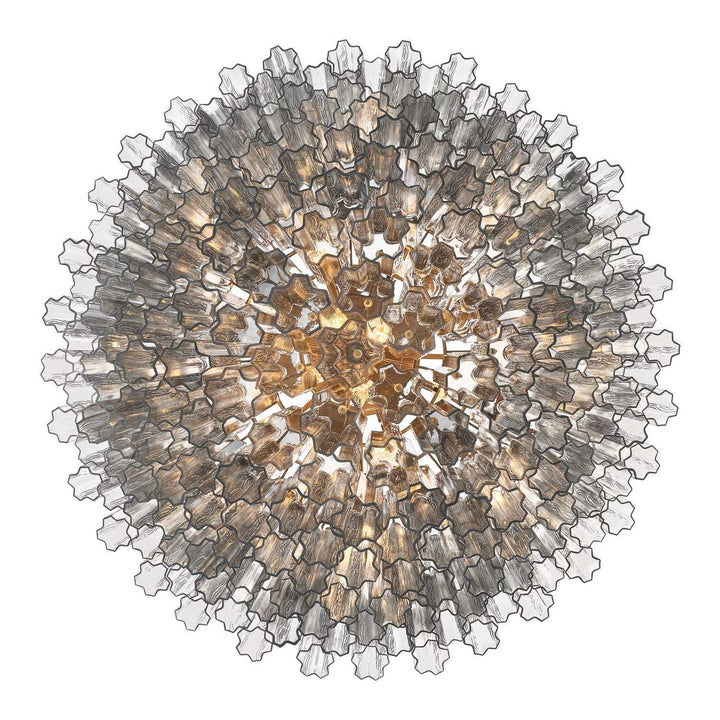 Crystorama - ADD-327-AG-SM - 28 Light Chandelier - Addis - Aged Brass
