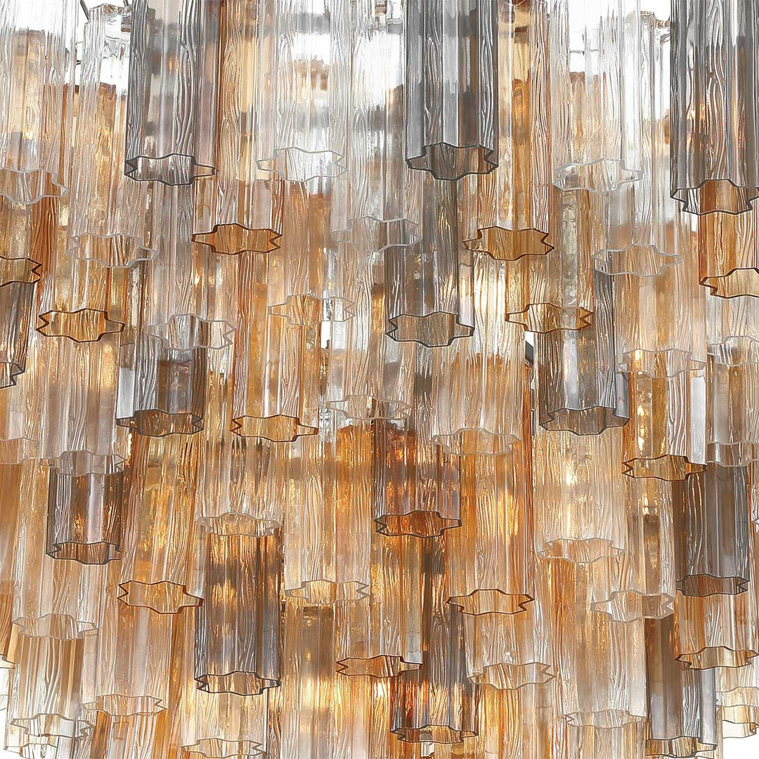 Crystorama - ADD-327-CH-AU - 28 Light Chandelier - Addis - Polished Chrome