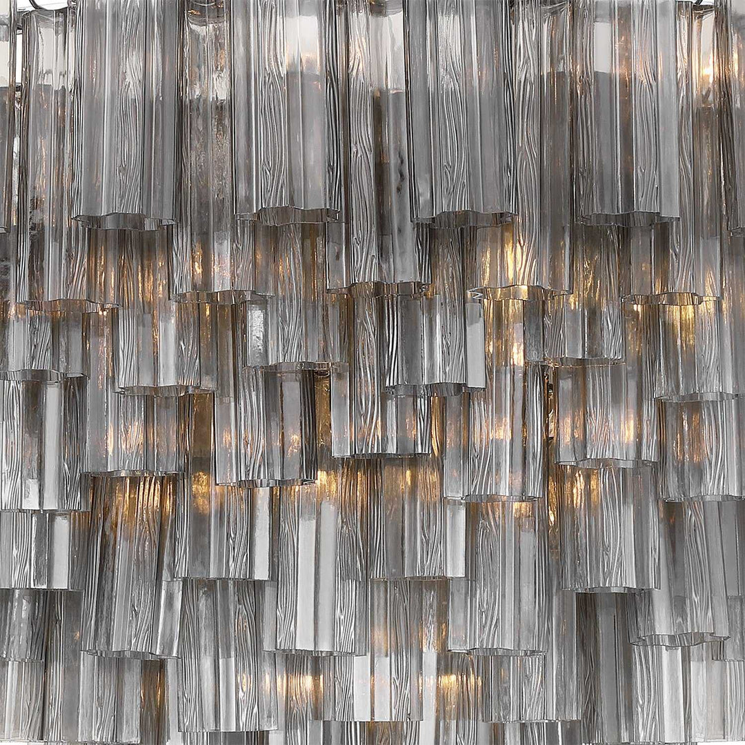 Crystorama - ADD-327-CH-SM - 28 Light Chandelier - Addis - Polished Chrome