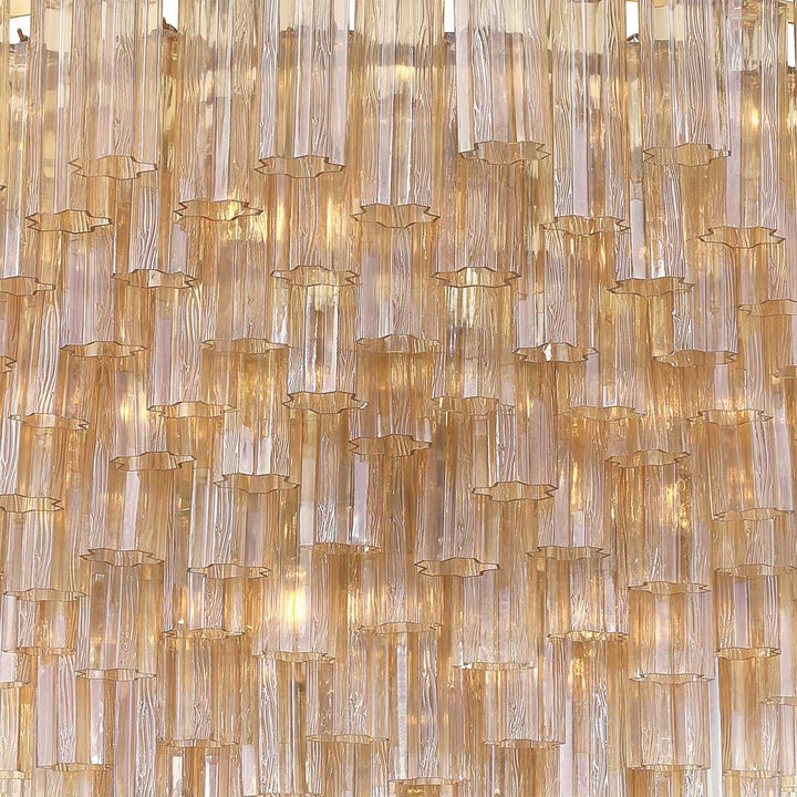 Crystorama - ADD-329-AG-AM - 40 Light Chandelier - Addis - Aged Brass