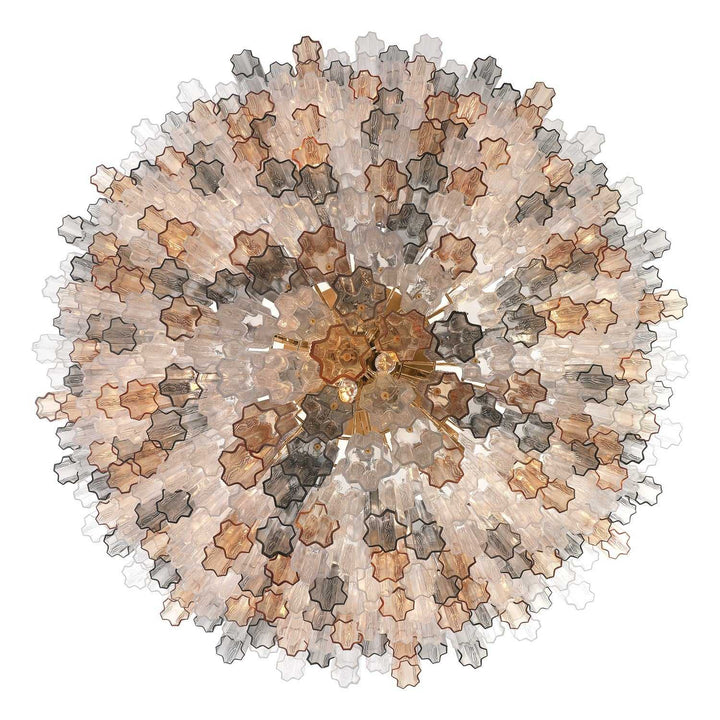 Crystorama - ADD-329-AG-AU - 40 Light Chandelier - Addis - Aged Brass
