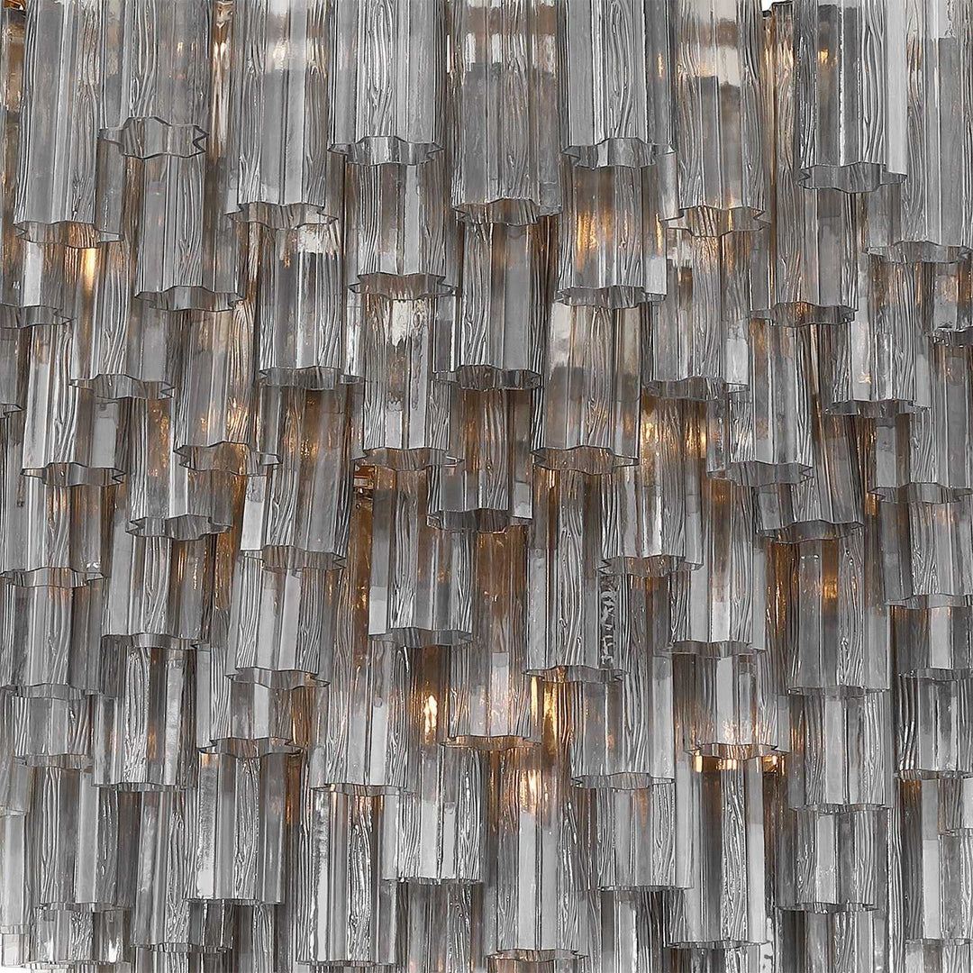 Crystorama - ADD-329-AG-SM - 40 Light Chandelier - Addis - Aged Brass