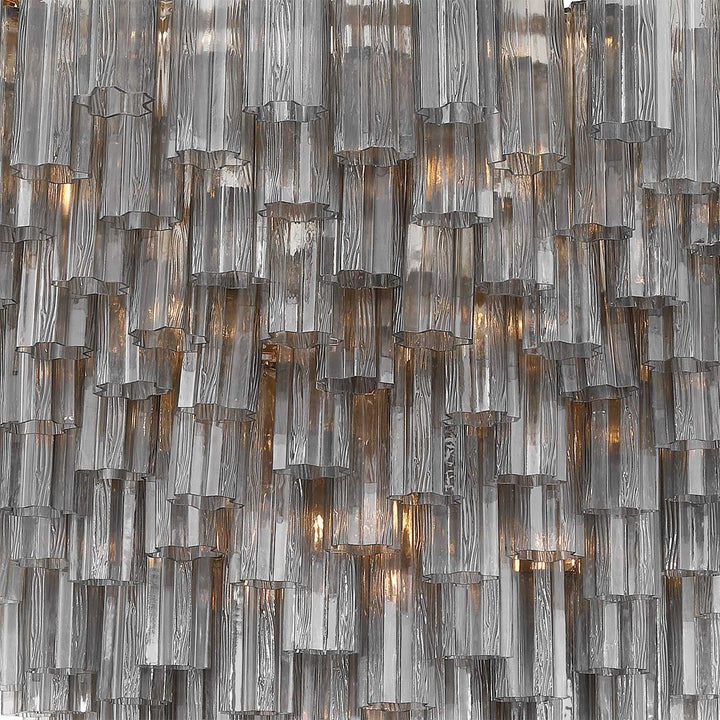 Crystorama - ADD-329-AG-SM - 40 Light Chandelier - Addis - Aged Brass