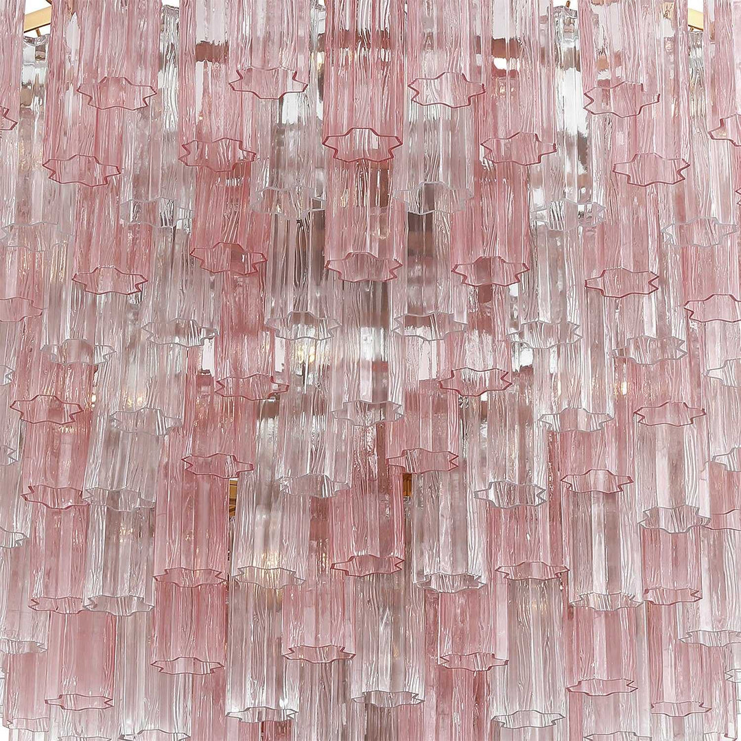 Crystorama - ADD-329-AG-SP - 40 Light Chandelier - Addis - Aged Brass