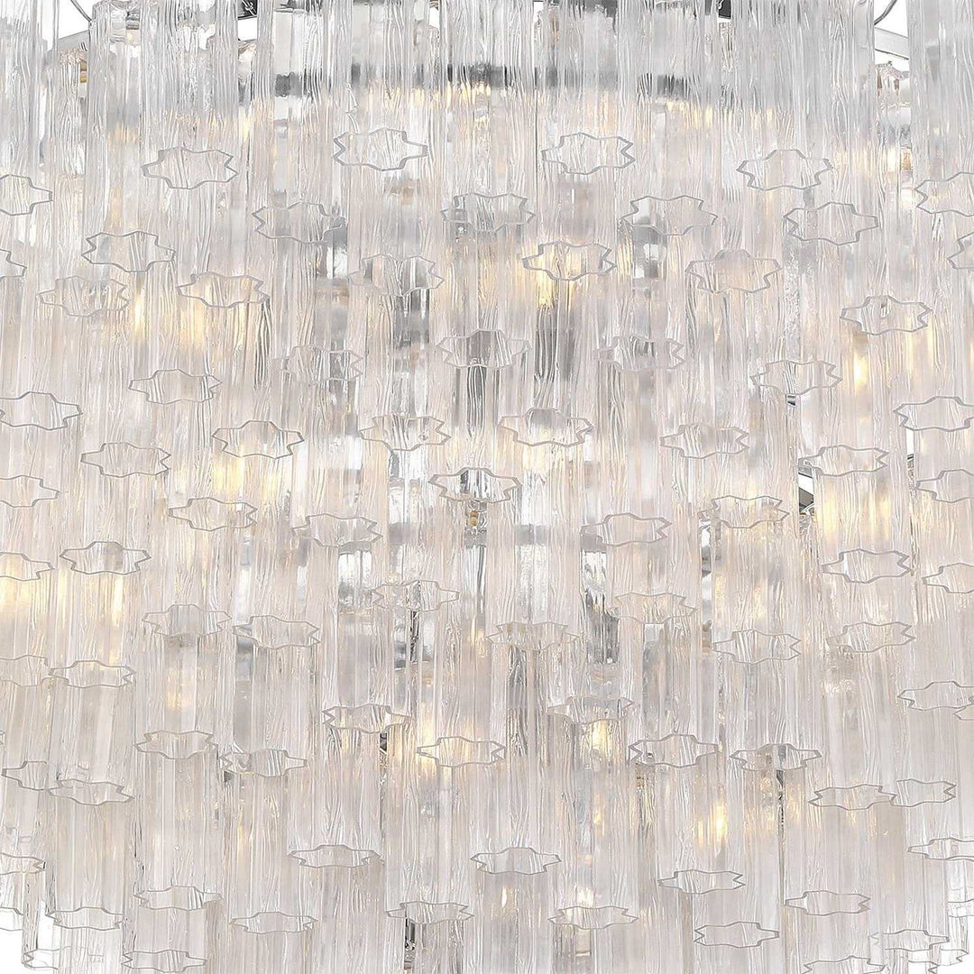 Crystorama - ADD-329-CH-CL - 40 Light Chandelier - Addis - Polished Chrome