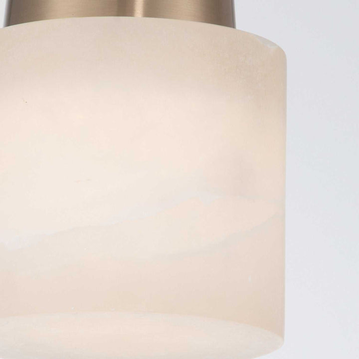 Crystorama - AME-400-AG - One Light Semi Flush Mount - Acme - Aged Brass