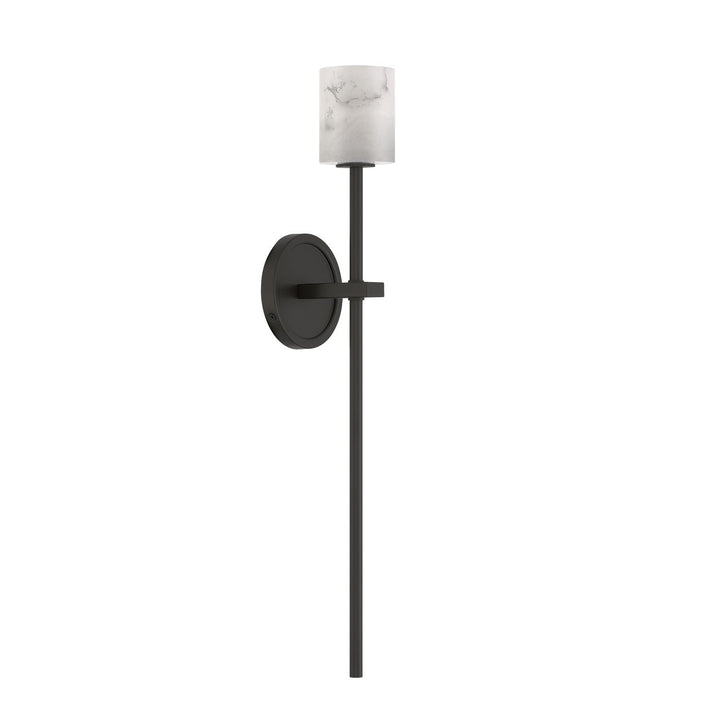 Crystorama - ARA-10261-MK-ST - LED Wall Sconce - Aragon - Matte Black