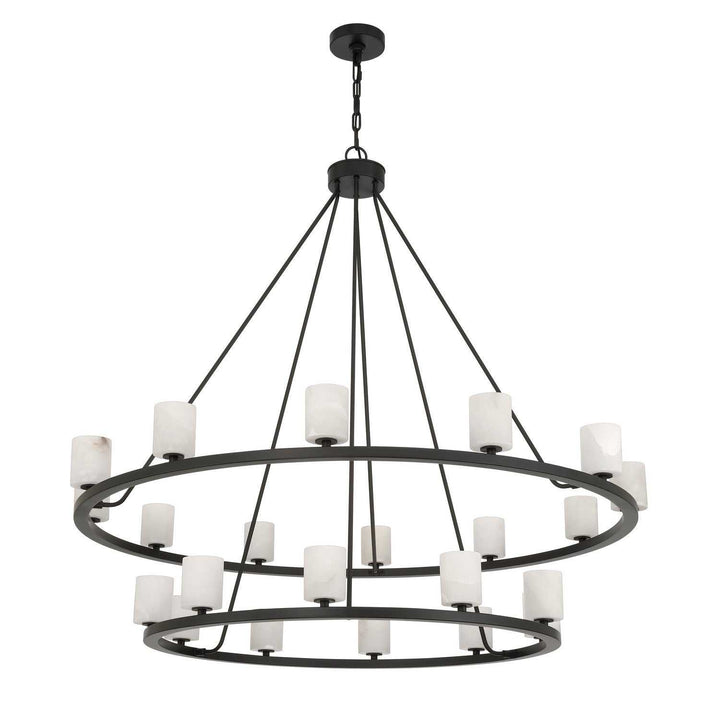 Crystorama - ARA-10268-MK-ST - LED Chandelier - Aragon - Matte Black