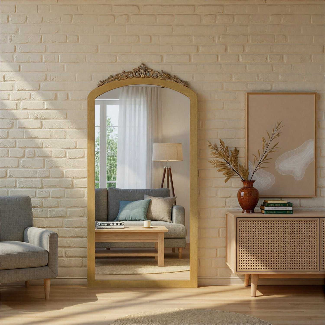Crystorama - ARN-M700-BB - Mirror - Arden - Burnished Brass