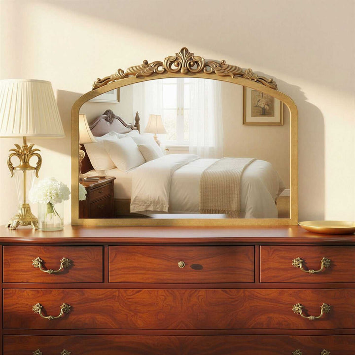 Crystorama - ARN-M701-BB - Mirror - Arden - Burnished Brass
