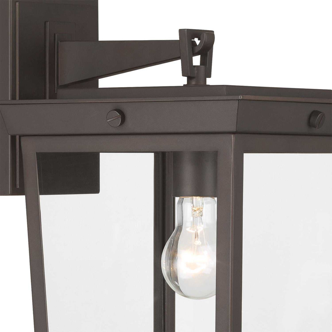Crystorama - BEL-A8062-TZ - One Light Outdoor Wall Sconce - Belmont - Twilight Bronze
