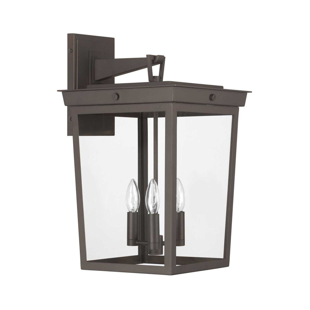 Crystorama - BEL-A8063-TZ - Three Light Outdoor Wall Sconce - Belmont - Twilight Bronze