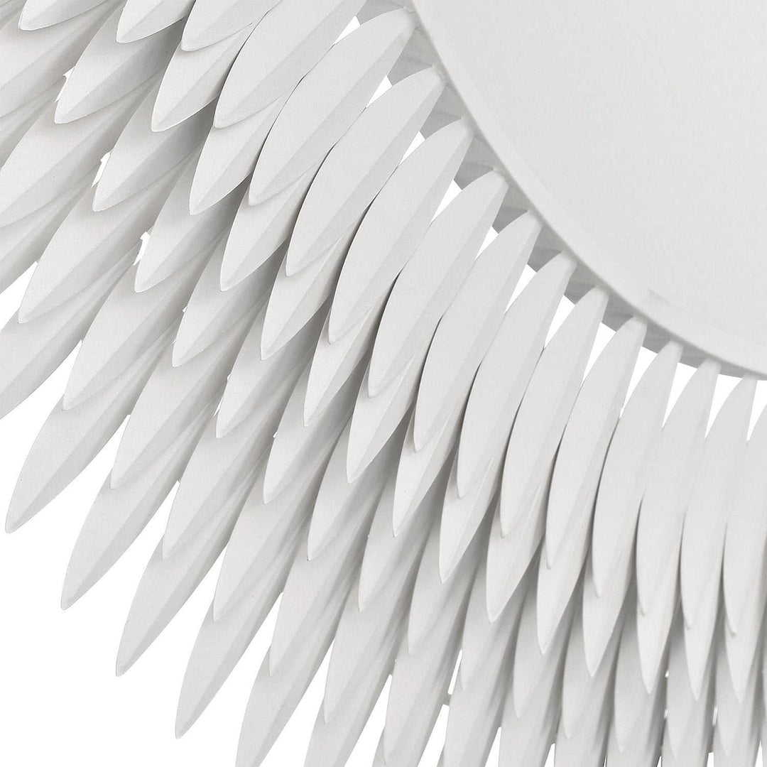 Crystorama - BRH-M546-MT - Mirror - Broche - Matte White