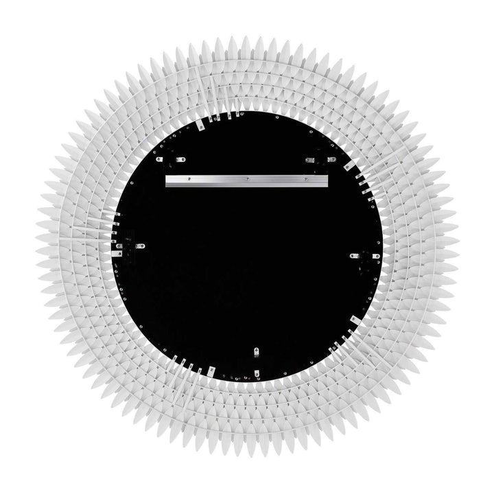 Crystorama - BRH-M546-MT - Mirror - Broche - Matte White