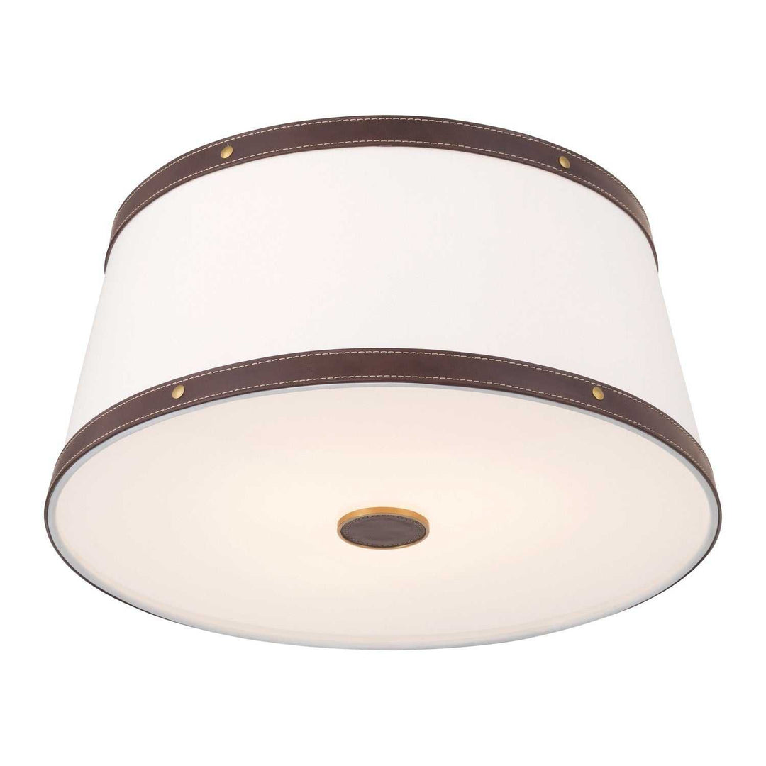 Crystorama - CAL-2400-LG - Three Light Flush Mount - Callahan - Luxe Gold