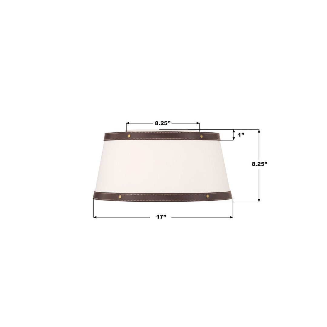 Crystorama - CAL-2400-LG - Three Light Flush Mount - Callahan - Luxe Gold