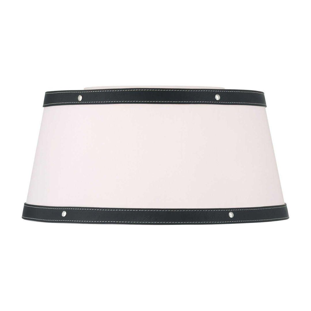 Crystorama - CAL-2400-PN - Three Light Flush Mount - Callahan - Polished Nickel