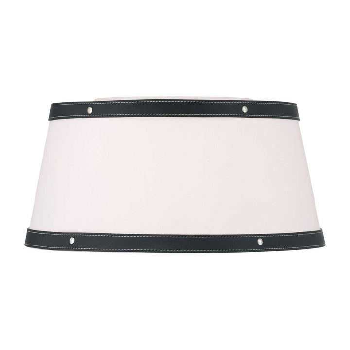 Crystorama - CAL-2400-PN - Three Light Flush Mount - Callahan - Polished Nickel