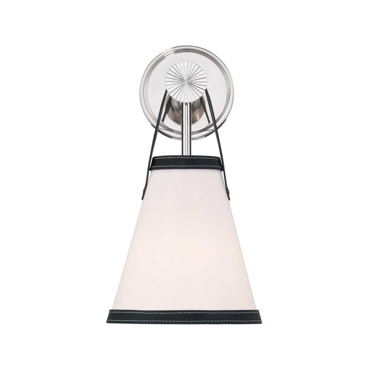 Callahan One Light Wall Sconce in Polished Nickel Crystorama