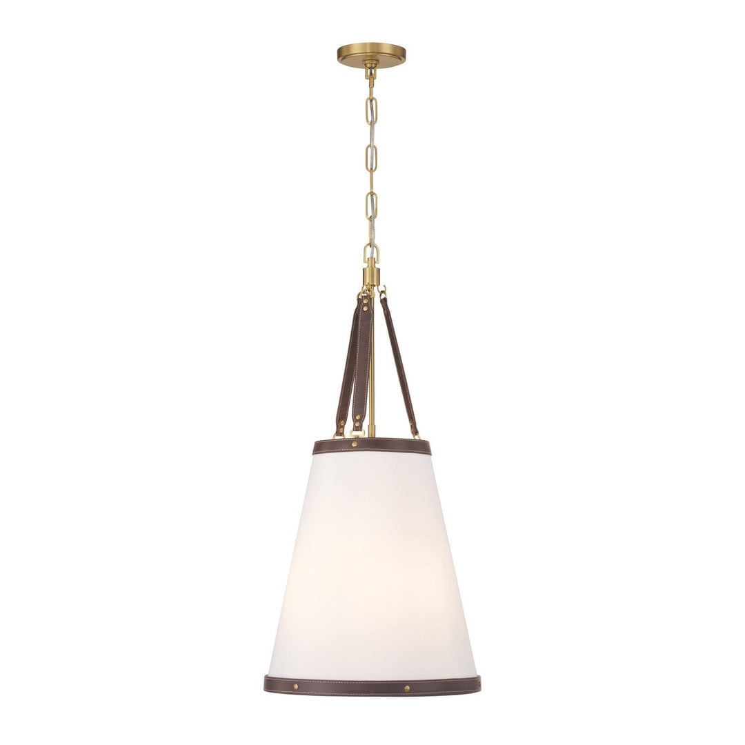 Crystorama - CAL-2404-LG - Three Light Pendant - Callahan - Luxe Gold