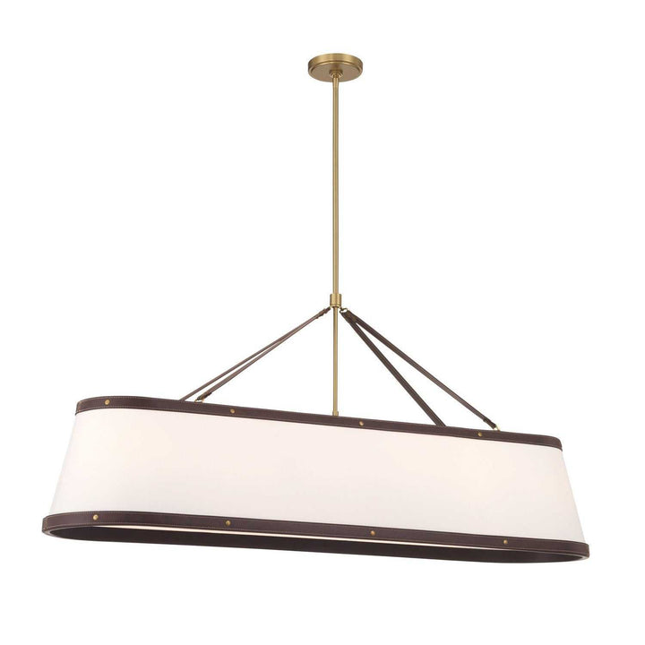 Crystorama - CAL-2407-LG - Six Light Chandelier - Callahan - Luxe Gold