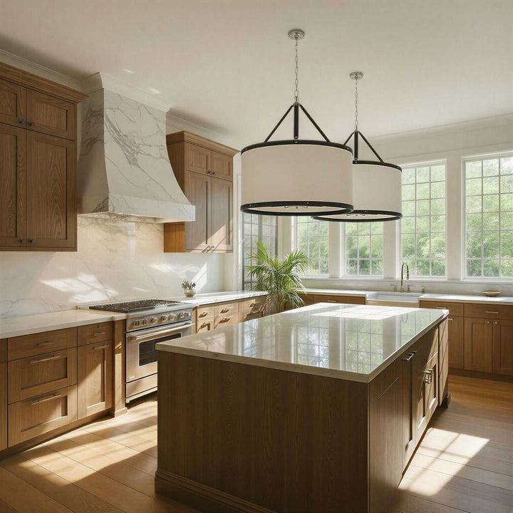 Callahan Eight Light Pendant in Polished Nickel Crystorama