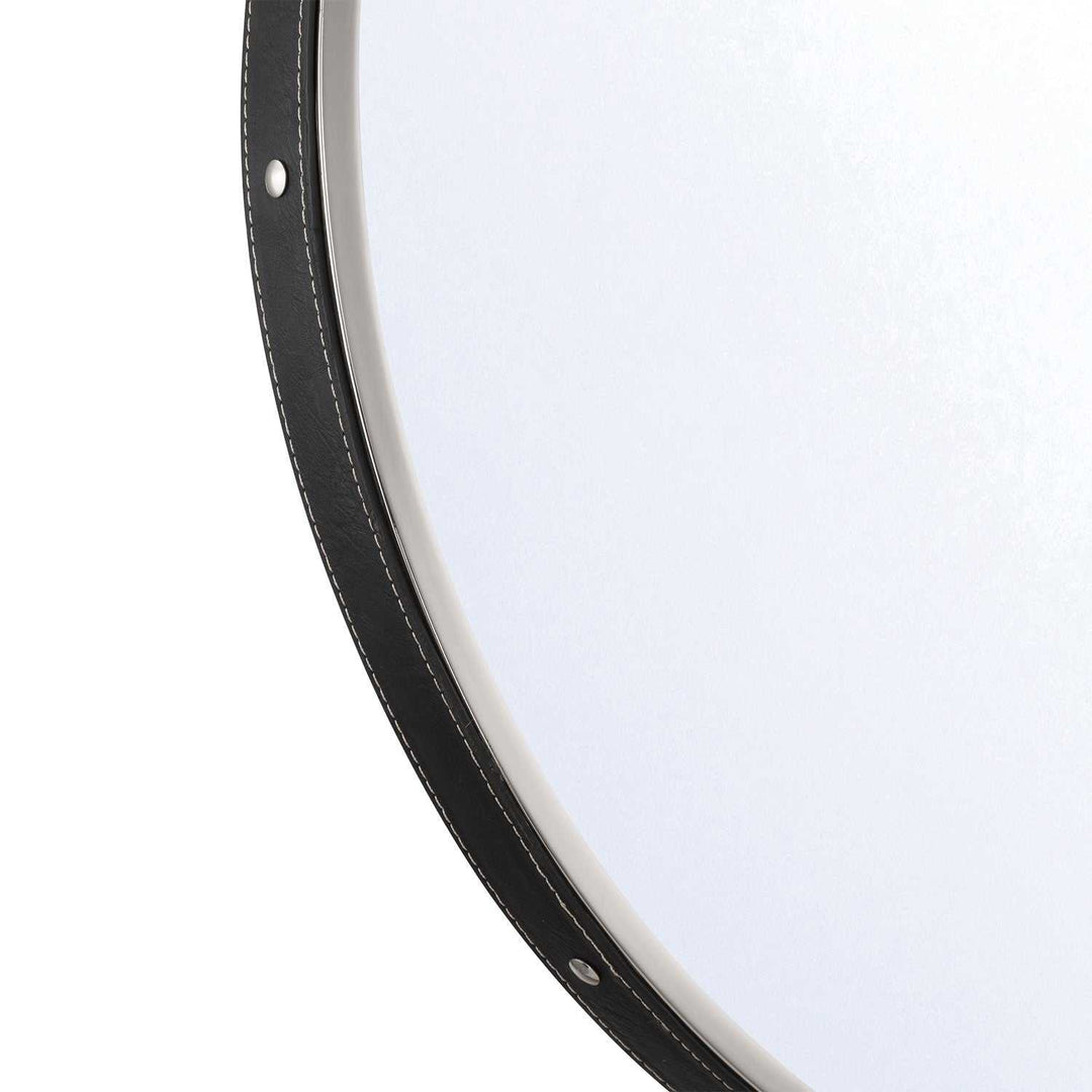 Callahan Mirror in Polished Nickel Crystorama