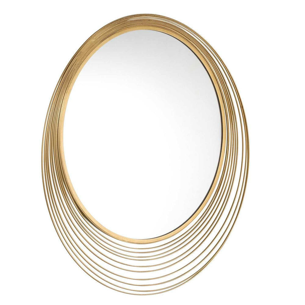Crystorama - CEC-M770-GA - Mirror - Cecile - Antique Gold