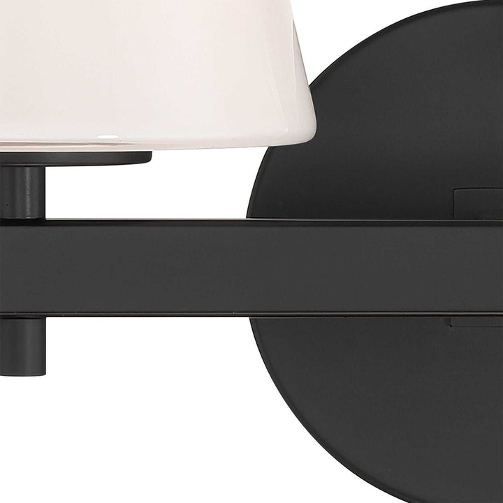 Crystorama - COL-202-BK - Two Light Wall Sconce - Colton - Black
