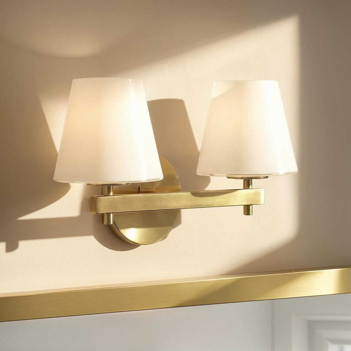 Crystorama - COL-202-VG - Two Light Wall Sconce - Colton - Vibrant Gold