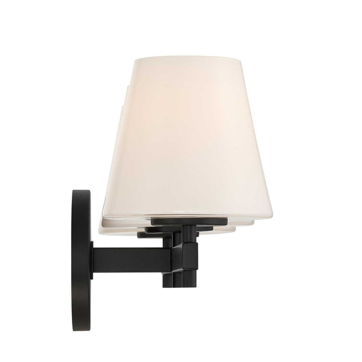 Crystorama - COL-203-BK - Three Light Bath - Colton - Black