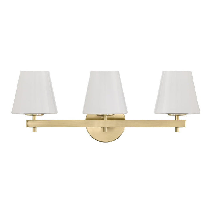 Crystorama - COL-203-VG - Three Light Bath - Colton - Vibrant Gold