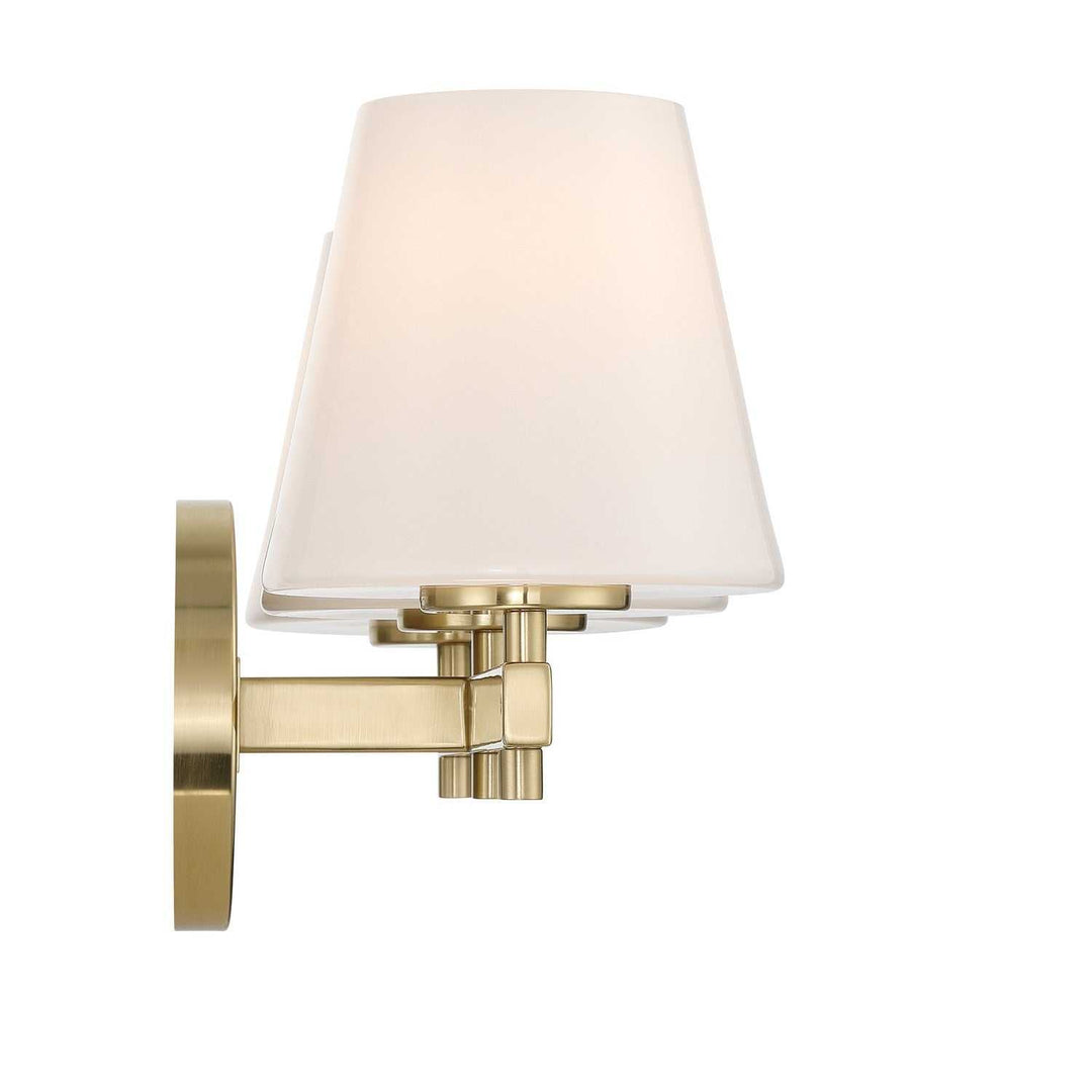 Crystorama - COL-203-VG - Three Light Bath - Colton - Vibrant Gold