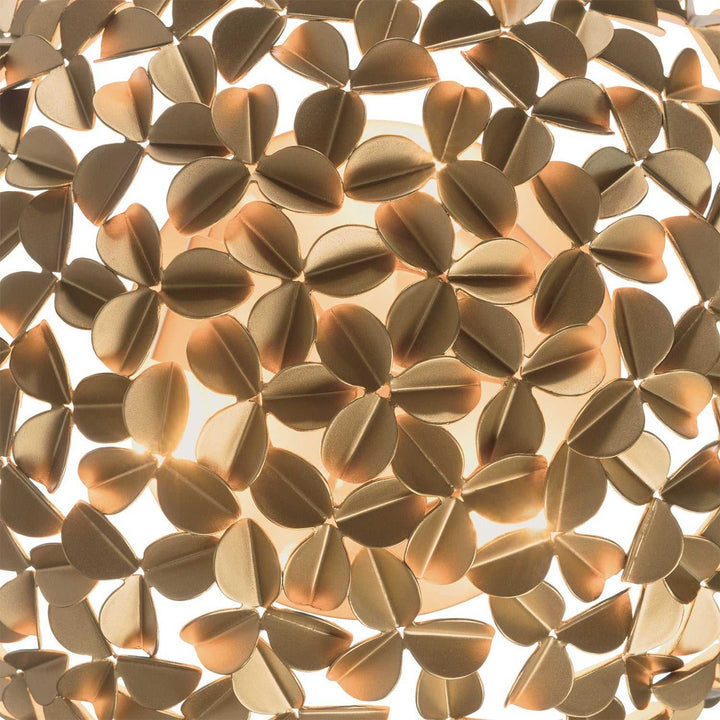Crystorama - COR-7100-SG - Three Light Flush Mount - Cora - Soft Gold
