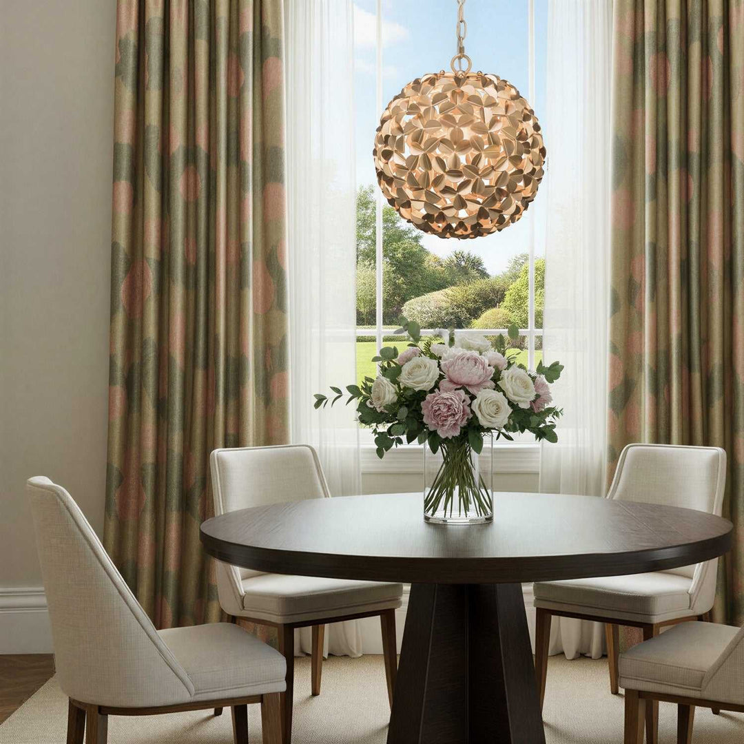 Crystorama - COR-7105-SG - One Light Chandelier - Cora - Soft Gold