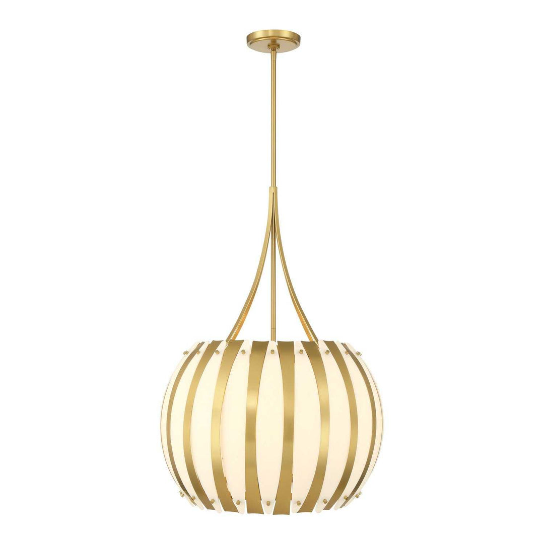 Crystorama - DRA-8003-LG - Five Light Chandelier - Daria - Luxe Gold