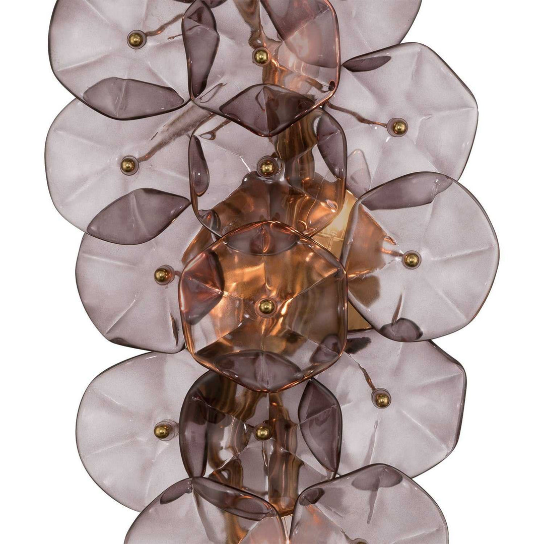 Crystorama - ESM-4001-AG-SM - Four Light Wall Sconce - Esme - Aged Brass