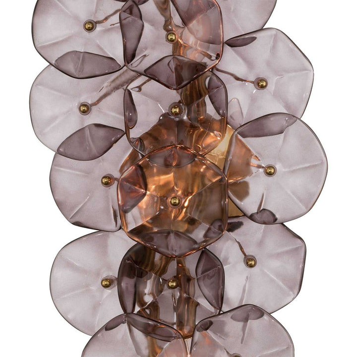 Crystorama - ESM-4001-AG-SM - Four Light Wall Sconce - Esme - Aged Brass