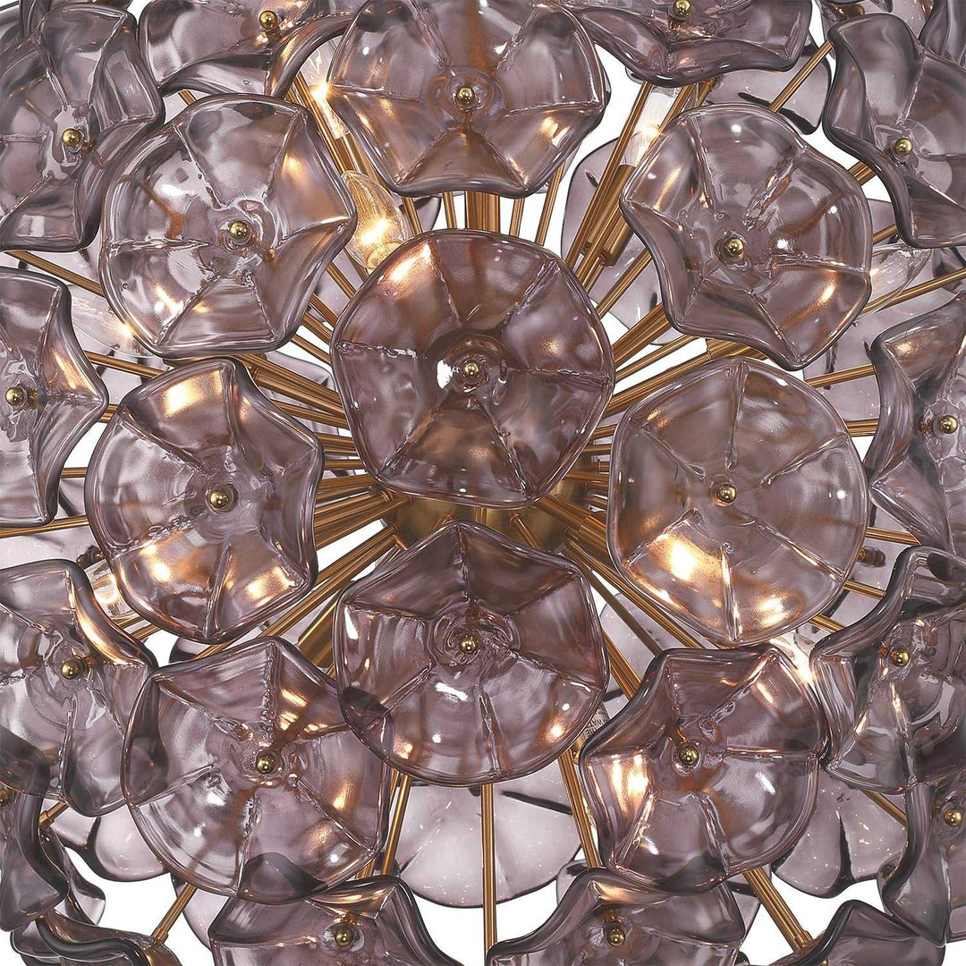 Crystorama - ESM-4009-AG-SM - 12 Light Chandelier - Esme - Aged Brass