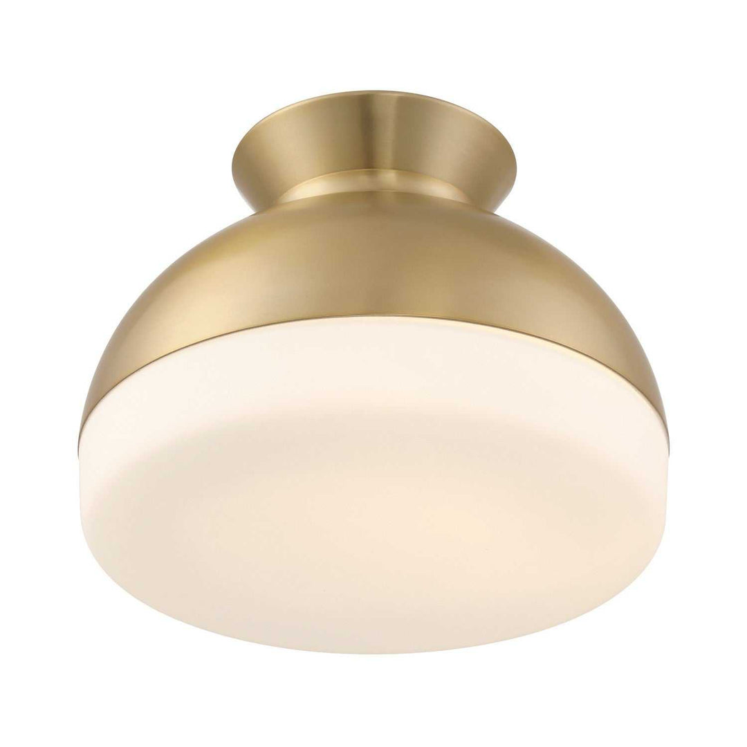 Crystorama - GID-4003-VG - Two Light Flush Mount - Gidget - Vibrant Gold