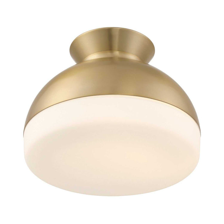 Crystorama - GID-4003-VG - Two Light Flush Mount - Gidget - Vibrant Gold