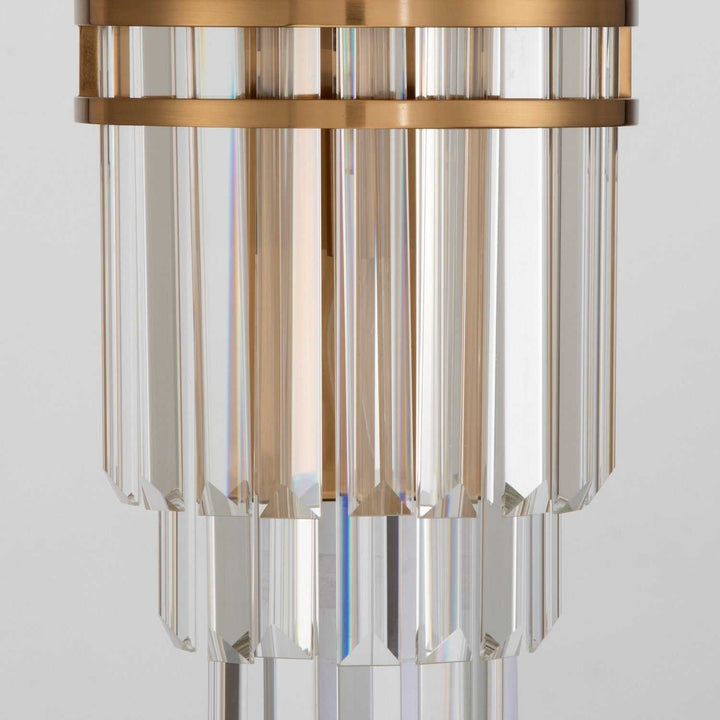 Crystorama - HAY-1411-AG - Two Light Wall Sconce - Hayes - Aged Brass