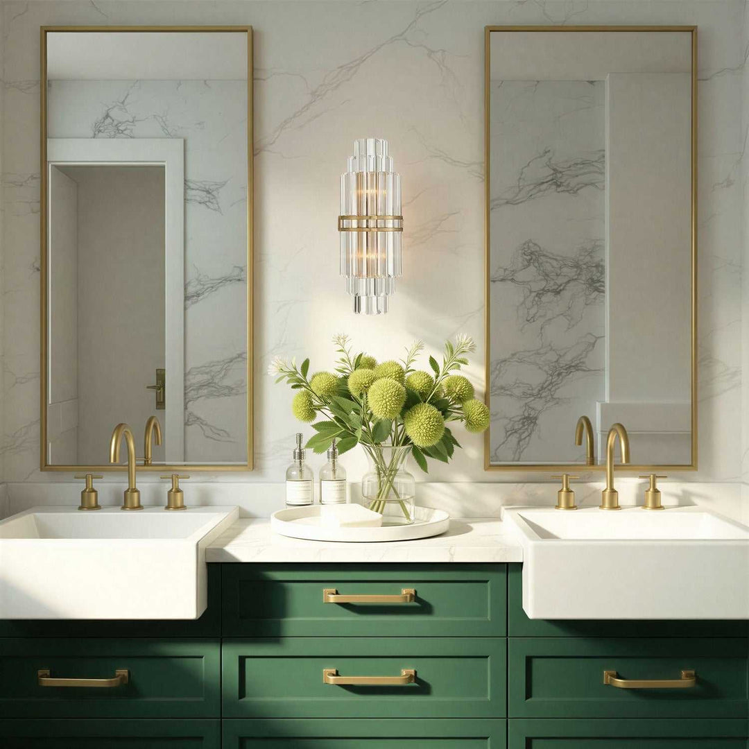 Crystorama - HAY-1411-AG - Two Light Wall Sconce - Hayes - Aged Brass