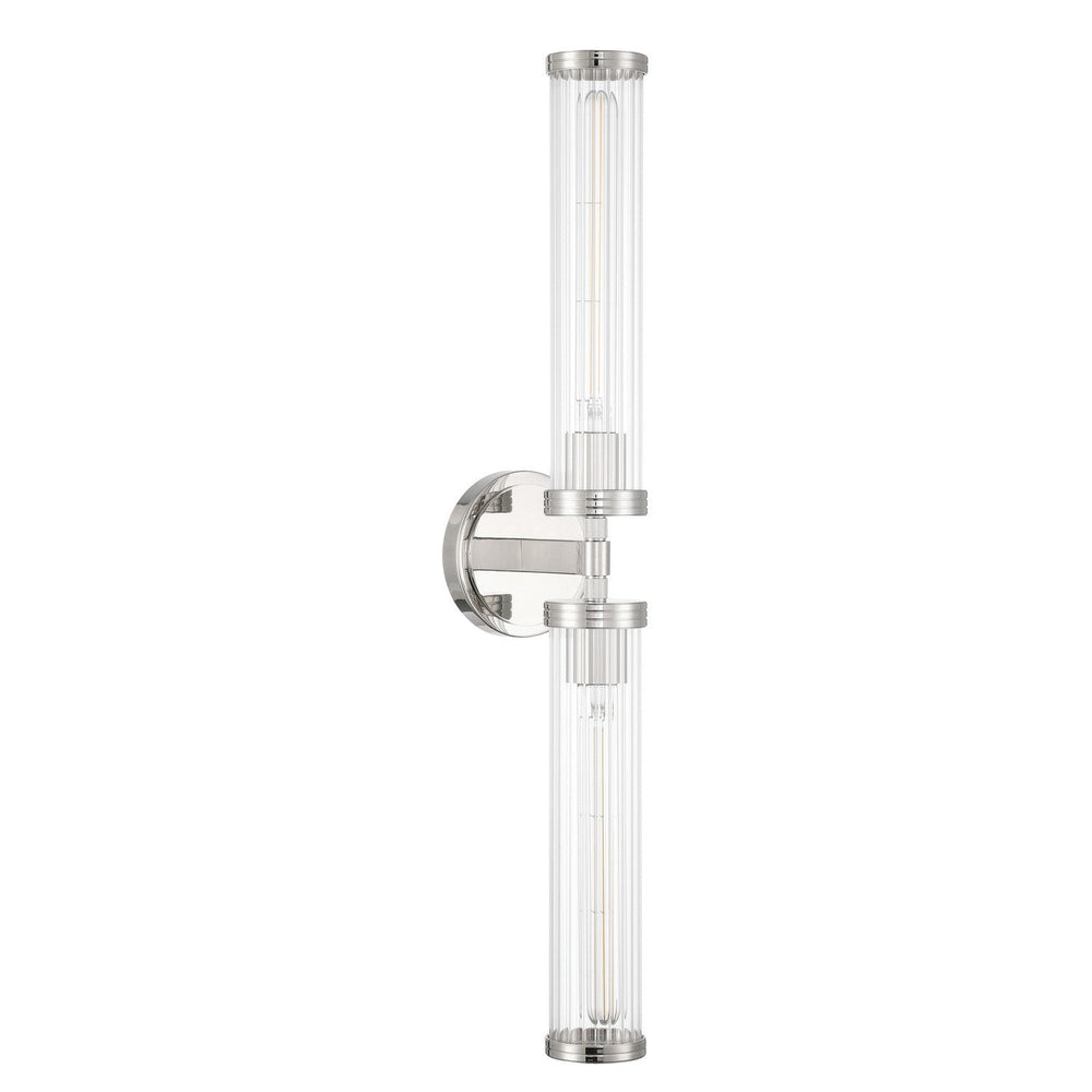 Crystorama - JAR-2302-PN - LED Wall Sconce - Jarvis - Polished Nickel